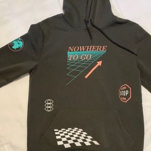 Dark green Hoodie , Mens S